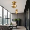 Modern minimalist LED ceiling light with Nordic texture, creative lighting