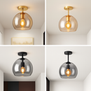 Modern minimalist LED ceiling light with Nordic texture, creative lighting
