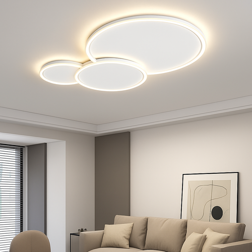 Nordic minimalist LED ceiling light for interior decoration - vue 2 sur 10