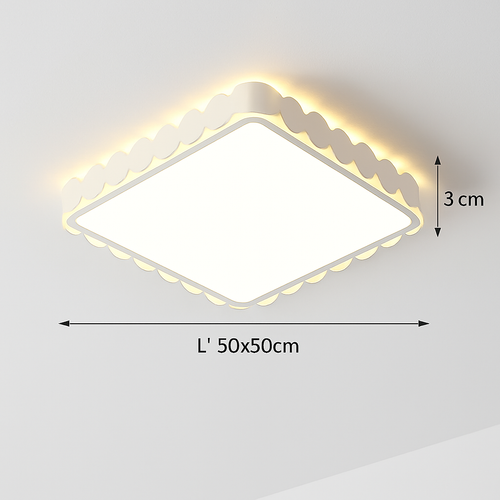 Nordic minimalist LED ceiling light for interior decoration - vue 13 sur 21