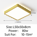 Nordic minimalist LED ceiling light for interior decoration