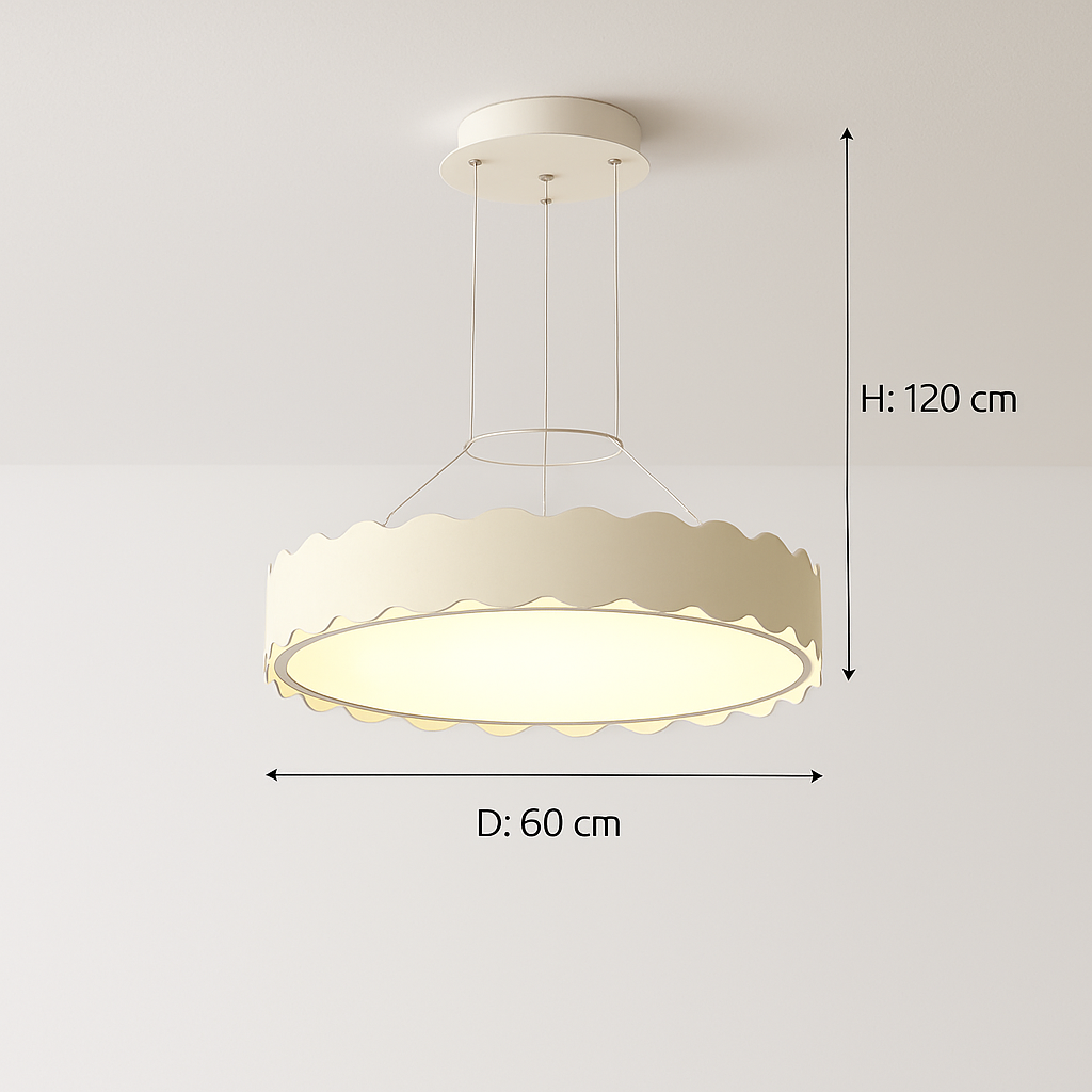 Nordic minimalist LED ceiling light for interior decoration - vue 14 sur 21