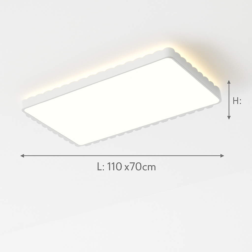 Nordic minimalist LED ceiling light for interior decoration