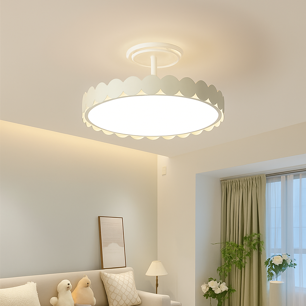 Nordic minimalist LED ceiling light for interior decoration - vue 4 sur 21