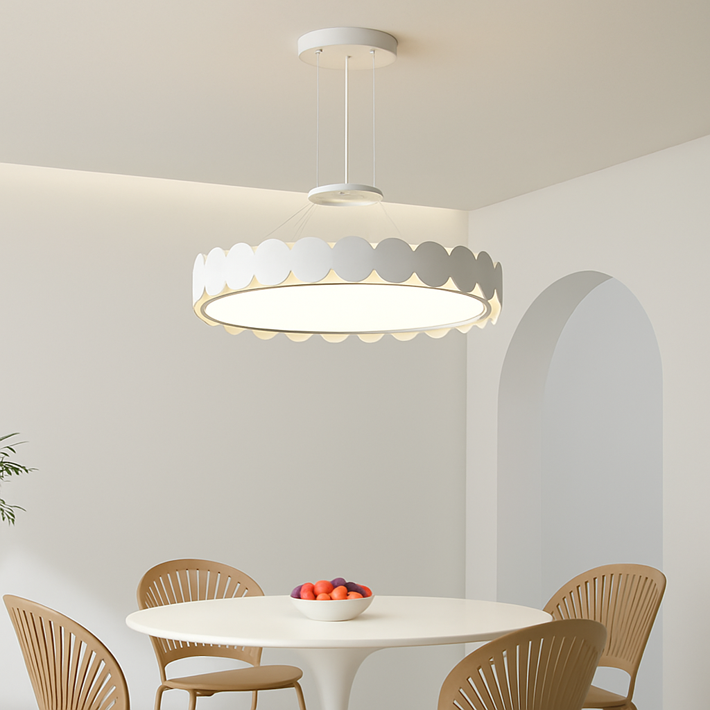 Nordic minimalist LED ceiling light for interior decoration - vue 5 sur 21