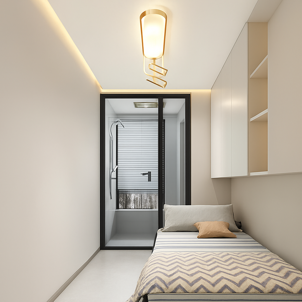 plafonnier led moderne avec projecteur pour décoration intérieure - vue 6 sur 18