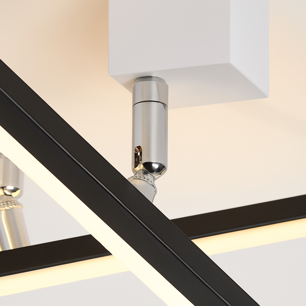 plafonnier led moderne design créatif pour intérieur minimaliste - vue 5 sur 12