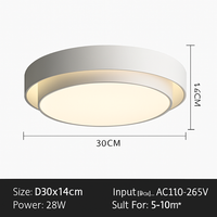 plafonnier led moderne design intérieur lumineux avec intensité variable