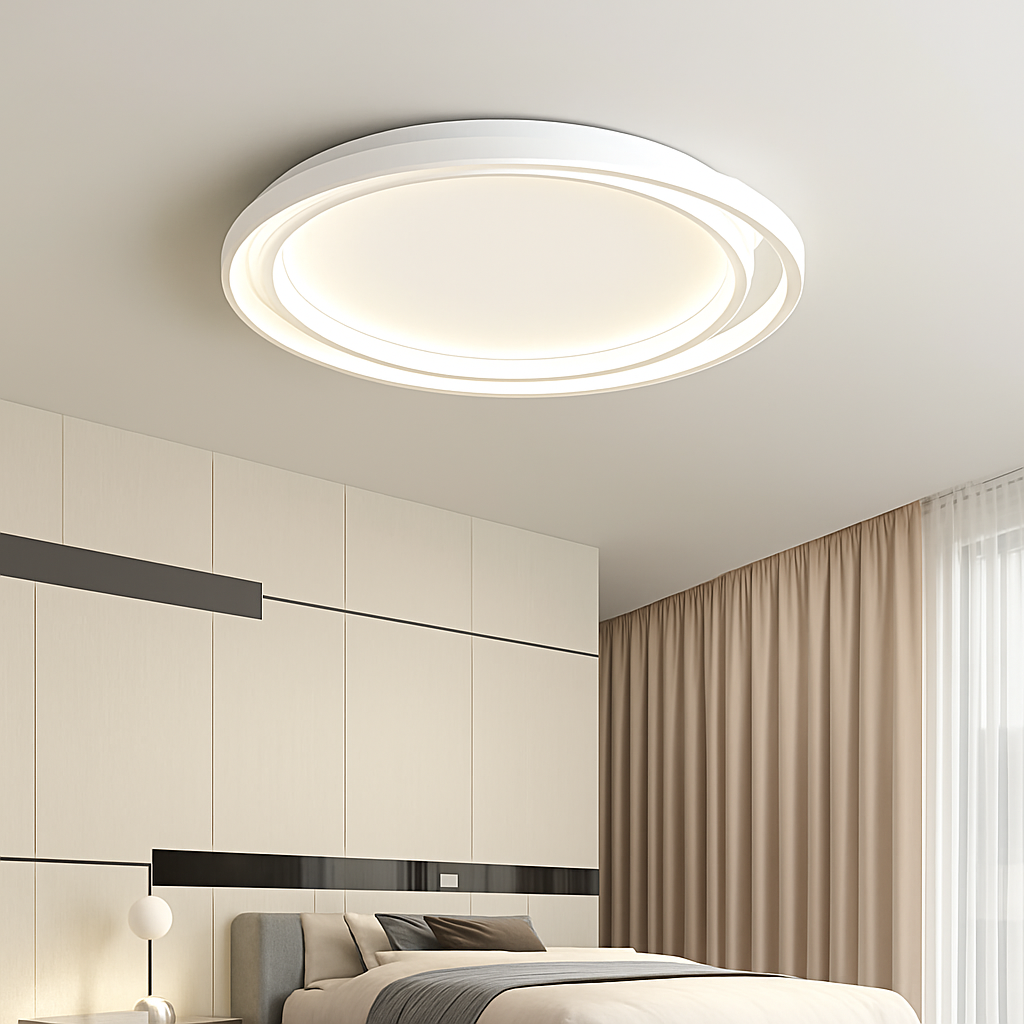 plafonnier led moderne design pour décoration intérieure élégante - vue 5 sur 12