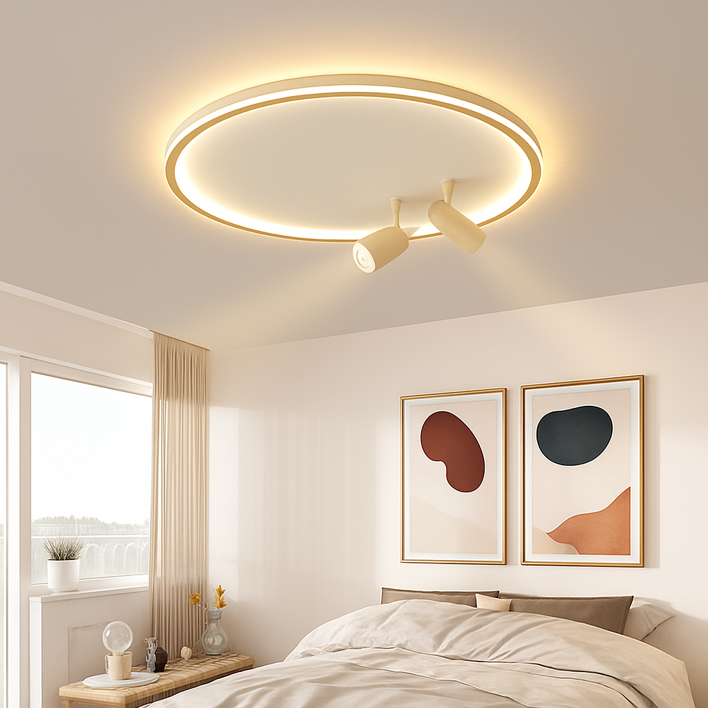 plafonnier led moderne design pour décoration intérieure élégante - vue 4 sur 12