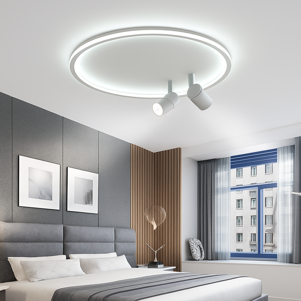 plafonnier led moderne design pour décoration intérieure élégante - vue 6 sur 12