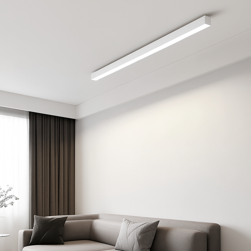 plafonnier led moderne à intensité variable pour espaces divers - vue 2 sur 15