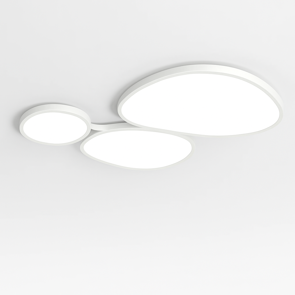 plafonnier led moderne à intensité variable pour intérieur décoratif - vue 4 sur 11