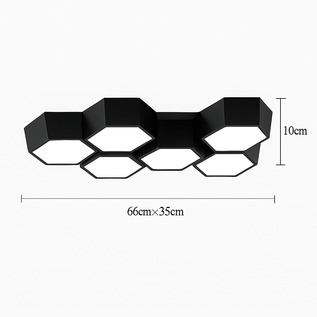 plafonnier led moderne à intensité variable pour intérieur décoratif - vue 8 sur 17