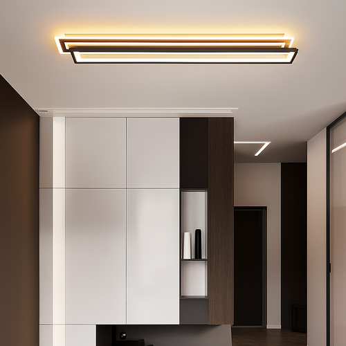 plafonnier led moderne longue bande pour éclairage général