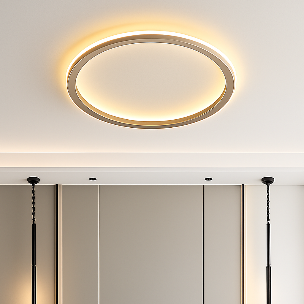 plafonnier led moderne pour décoration intérieure élégante - vue 4 sur 10