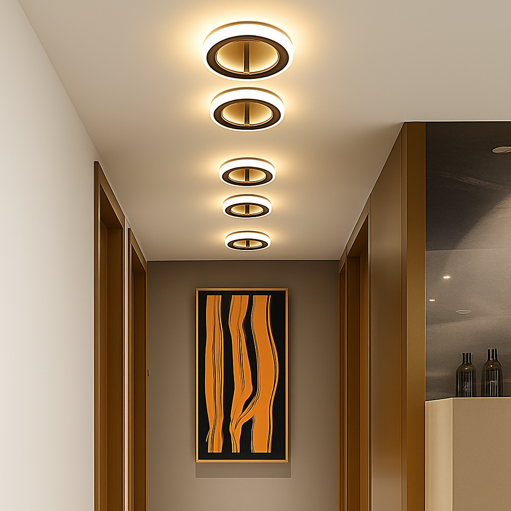 plafonnier led moderne pour décoration intérieure élégante et lumineuse - vue 6 sur 10