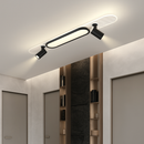 Plafonnier LED moderne pour salon couloir vestiaire allée plafonnier avec projecteur lustres décor luminaire