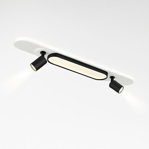 Plafonnier LED moderne pour salon couloir vestiaire allée plafonnier avec projecteur lustres décor luminaire