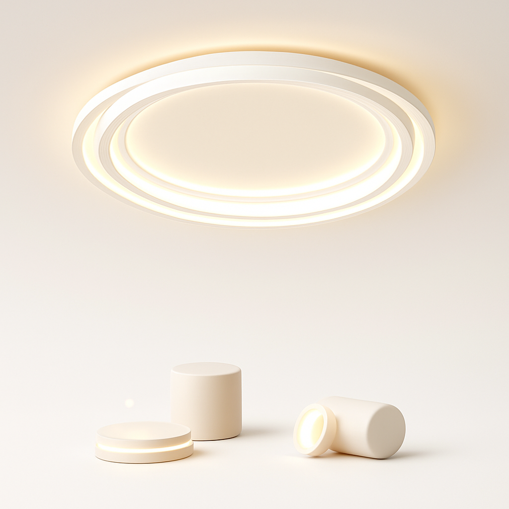 Plafonnier LED moderne pour salon salle à manger chambre Hall Ultra mince Lustre intérieur décoration de la maison luminaire Lustre - vue 6 sur 22
