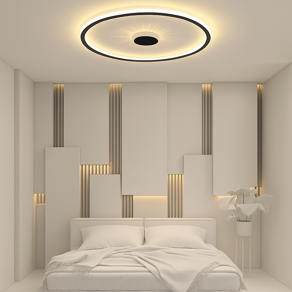 plafonnier led moderne pour une décoration intérieure élégante - vue 5 sur 10