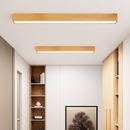 Nordic LED wooden ceiling light minimalist design for modern interiors