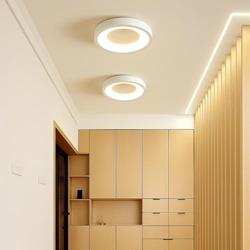plafonnier led nordique pour décoration intérieure élégante - vue 4 sur 28