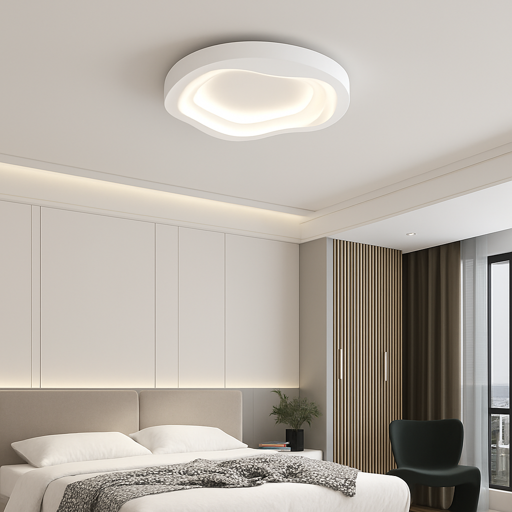 plafonnier led nordique pour décoration intérieure élégante - vue 6 sur 14