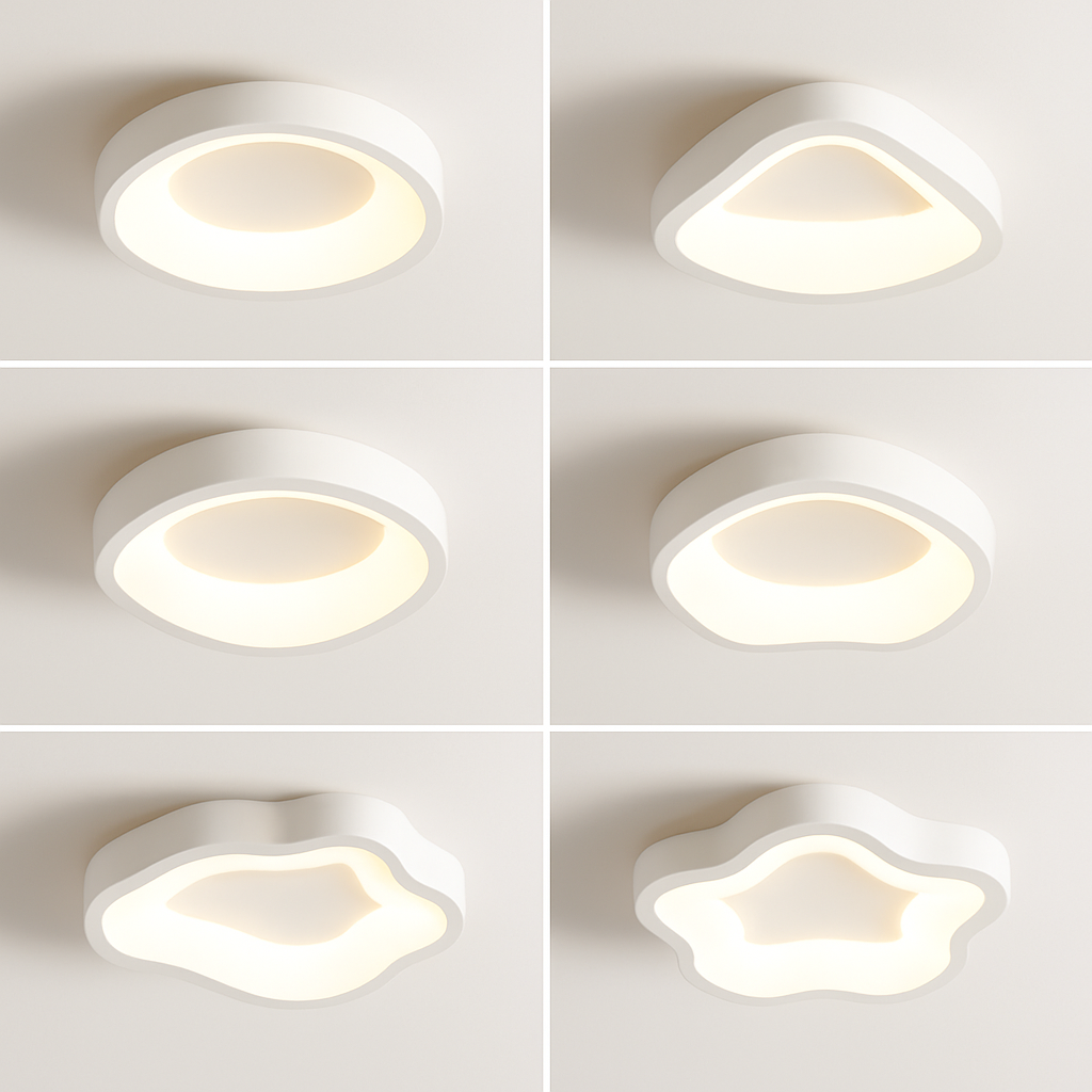 plafonnier led nordique pour décoration intérieure élégante et moderne