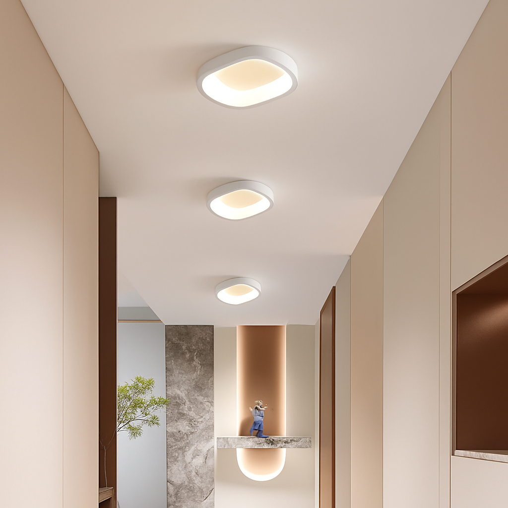 plafonnier led nordique pour décoration intérieure élégante et moderne - vue 4 sur 13
