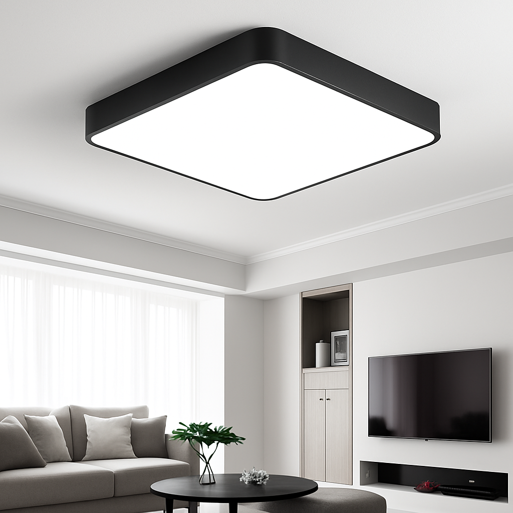 Plafonnier LED rectangle moderne Bwart - vue 6 sur 5
