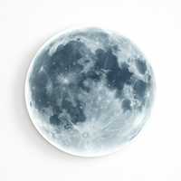 plafonnier led rond lune design nordique créatif décoratif