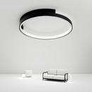 Modern minimalist round LED ceiling light nordic design for living room, bedroom and dining room