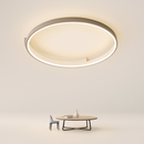 Modern minimalist round LED ceiling light nordic design for living room, bedroom and dining room