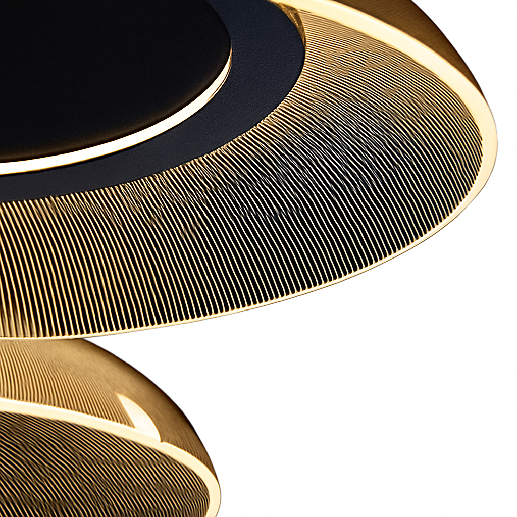 plafonnier led rond moderne pour intérieur élégant et lumineux - vue 4 sur 10