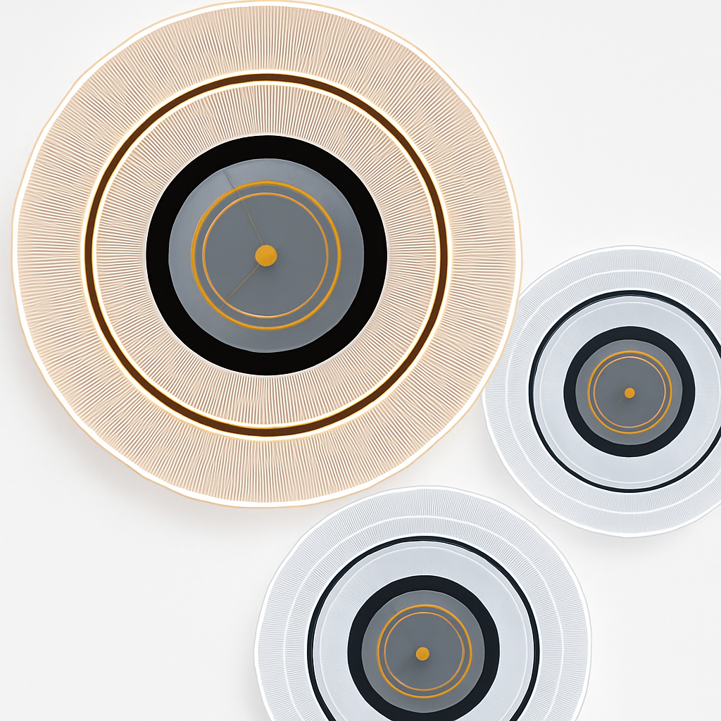 plafonnier led rond moderne pour intérieur élégant et lumineux - vue 5 sur 10