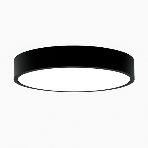 Simplistic round LED ceiling light