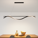 plafonnier led suspendu au design moderne idéal pour hôtel