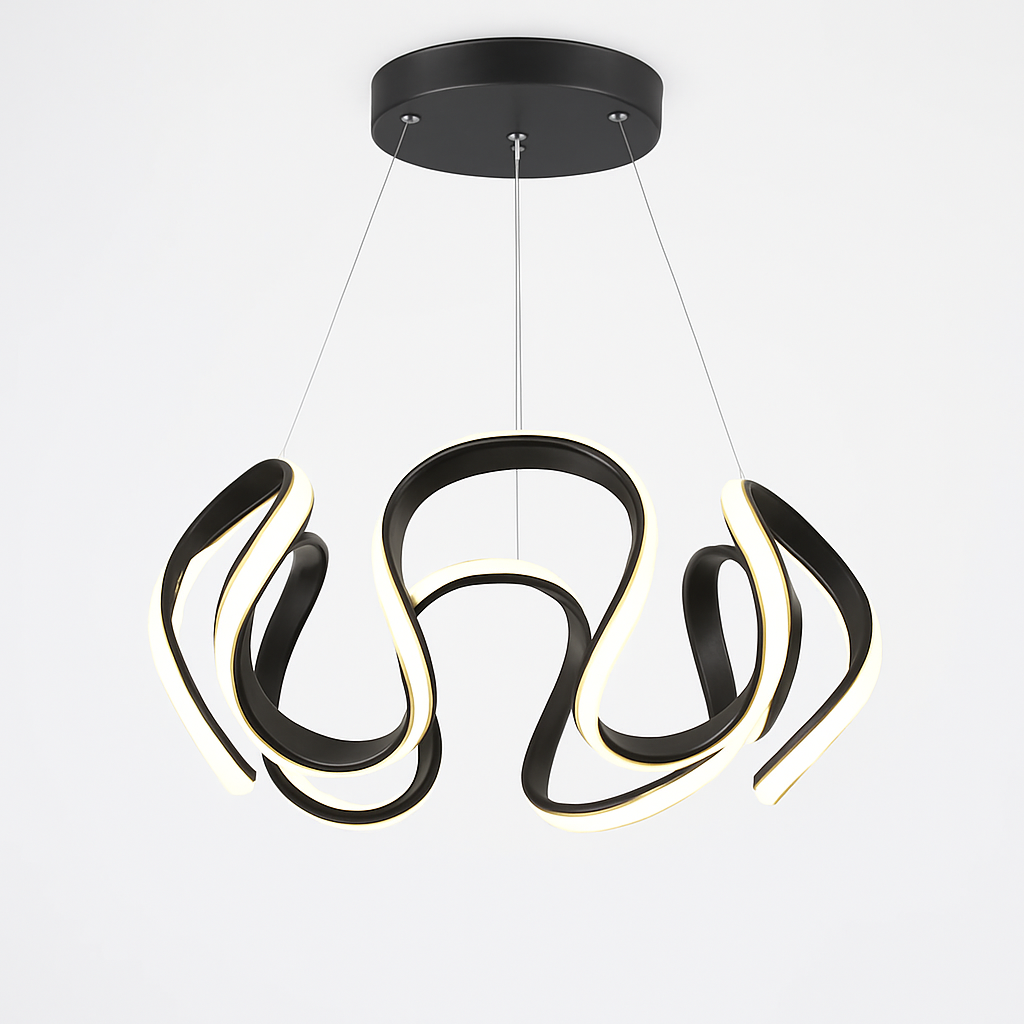 Plafonnier LED suspendu au design nordique