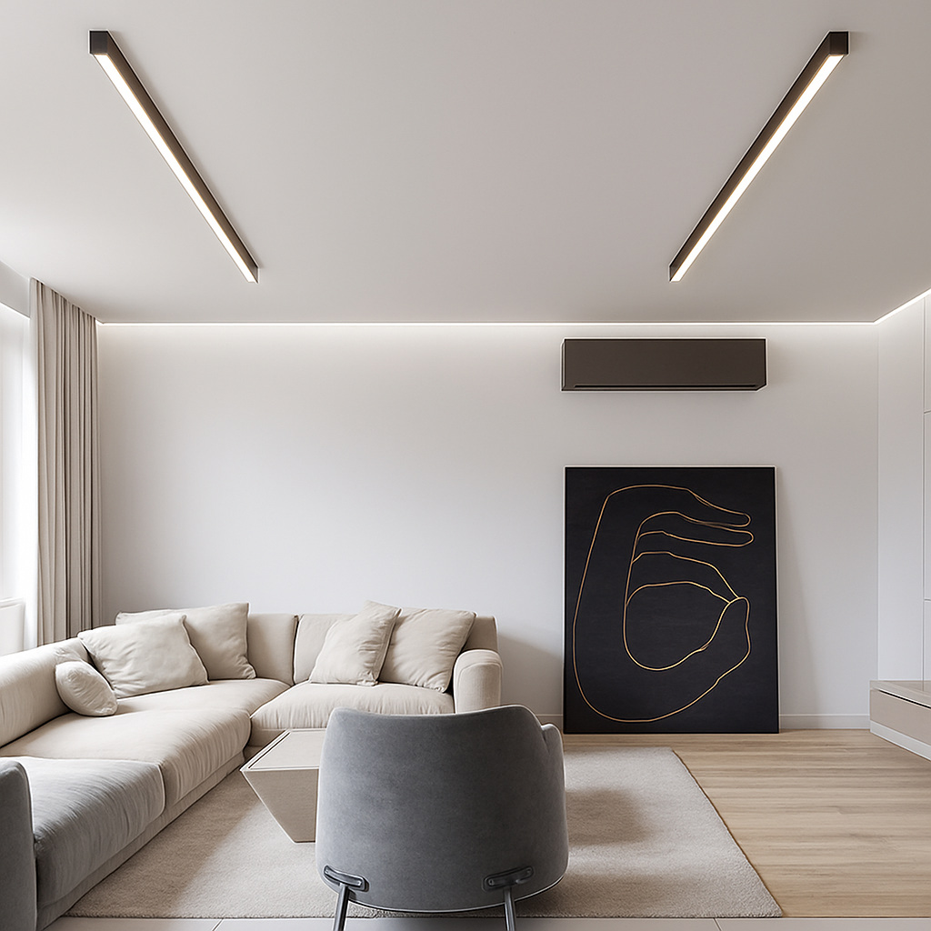 plafonnier led suspendu design minimaliste