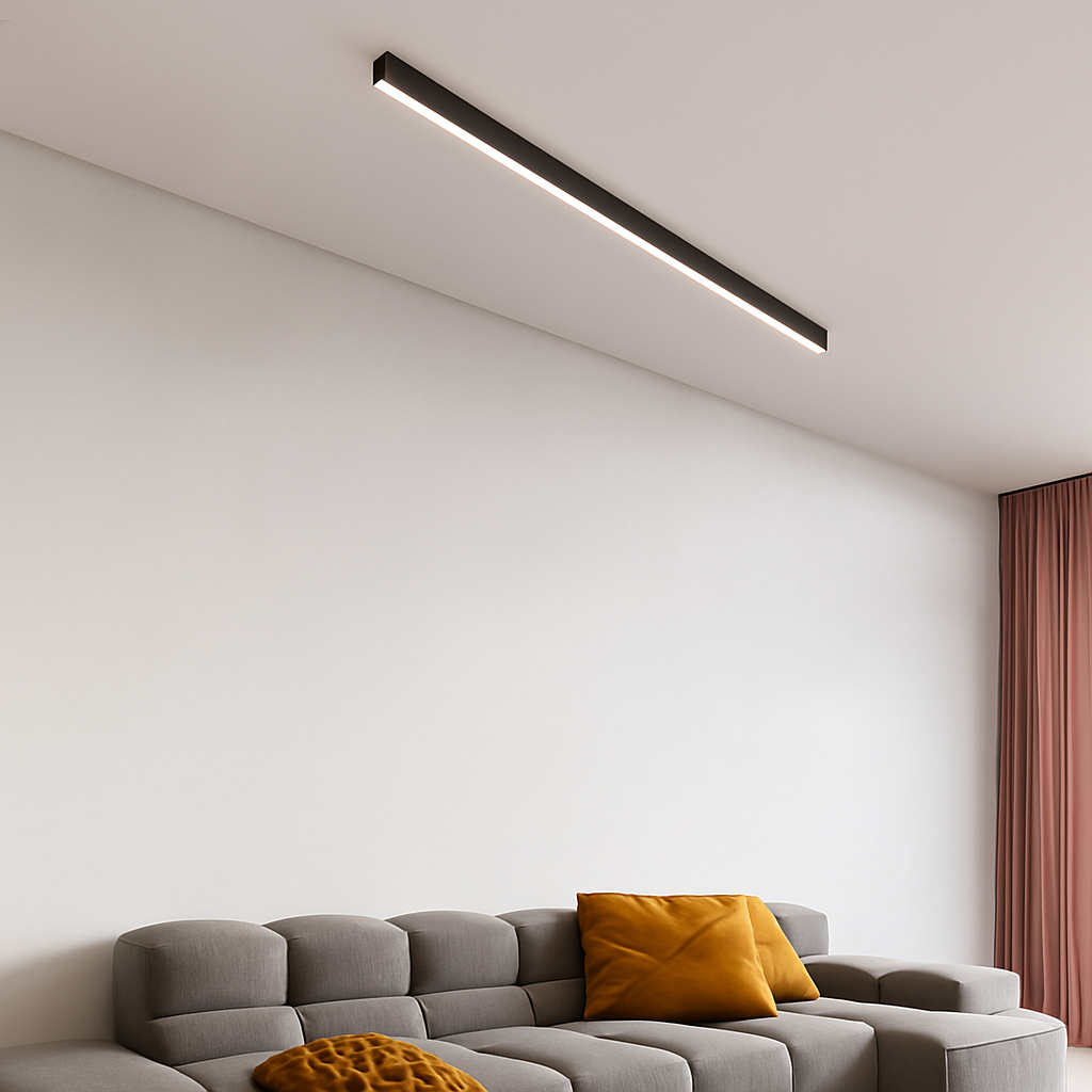 plafonnier led suspendu design minimaliste - vue 5 sur 15