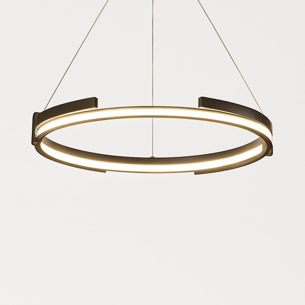 plafonnier led suspendu design moderne luminaire décoratif intérieur - vue 4 sur 10