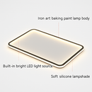plafonnier led ultra-mince design moderne intensité réglable luminaire décoratif
