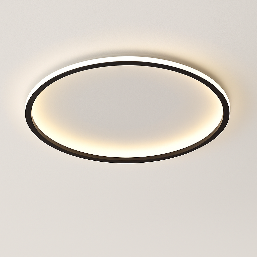 Ultra-slim nordic modern minimalist LED ceiling light - vue 11 sur 22