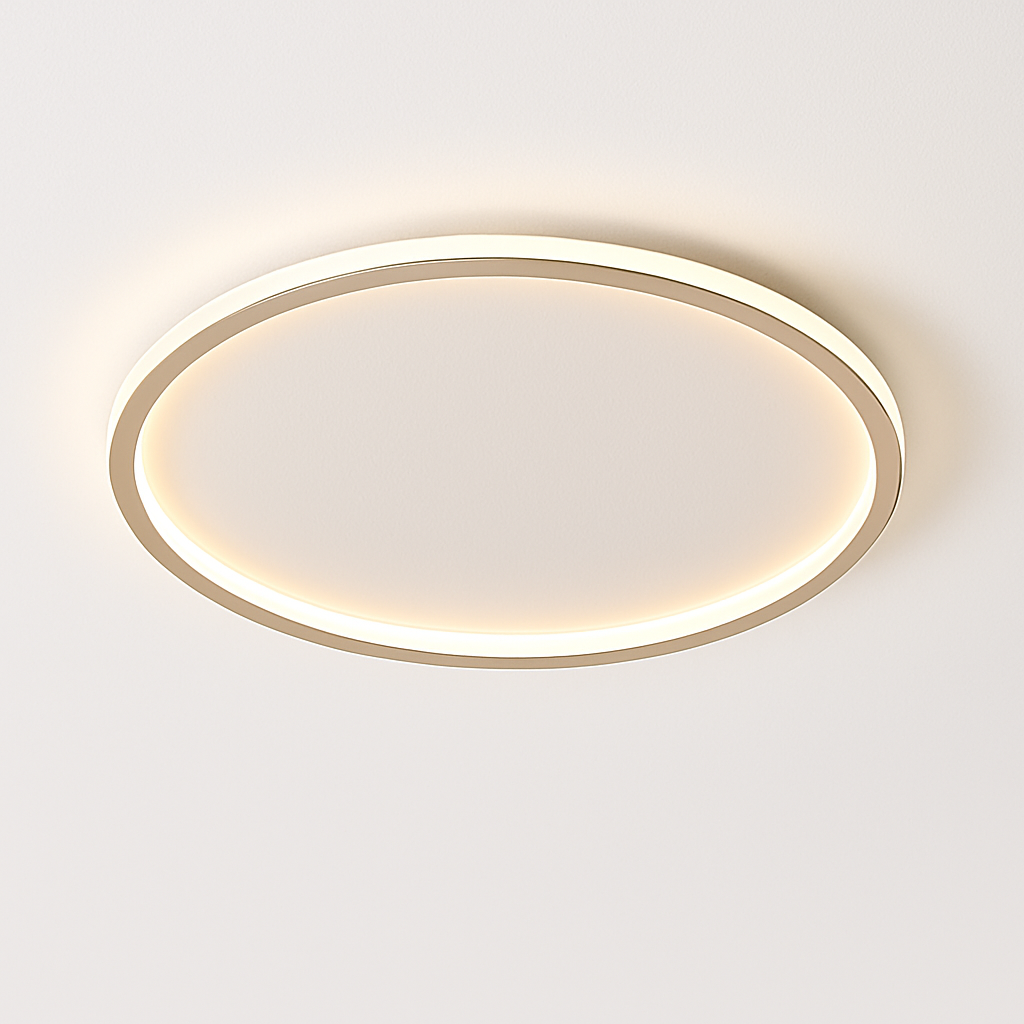 Ultra-slim nordic modern minimalist LED ceiling light - vue 15 sur 22