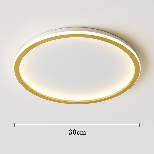 Ultra-slim nordic modern minimalist LED ceiling light - vue 20 sur 22