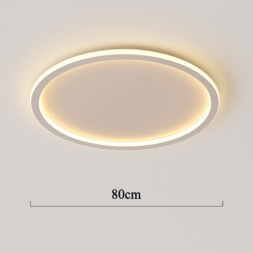 Ultra-slim nordic modern minimalist LED ceiling light - vue 21 sur 22