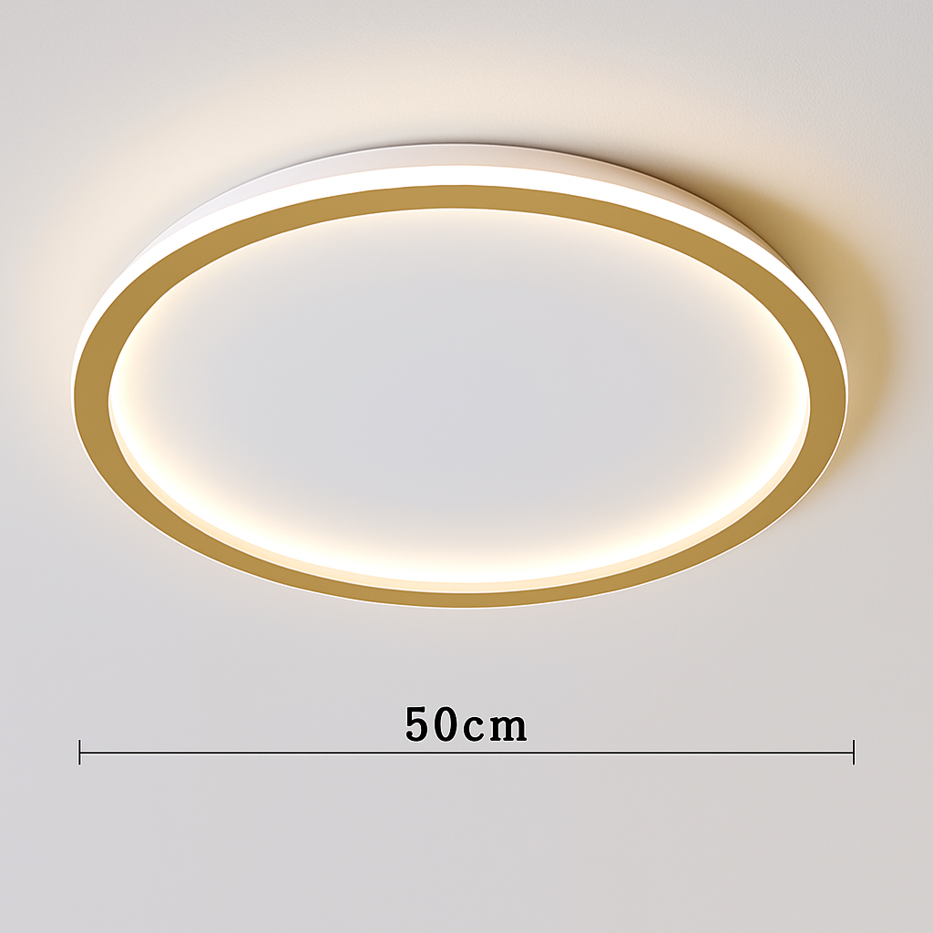 Ultra-slim nordic modern minimalist LED ceiling light - vue 21 sur 22
