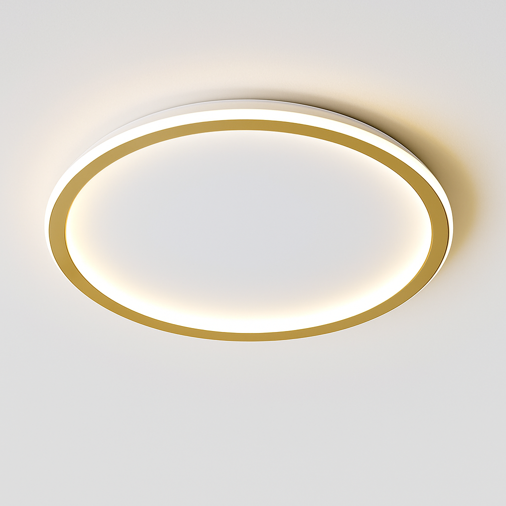 Ultra-slim nordic modern minimalist LED ceiling light - vue 22 sur 22