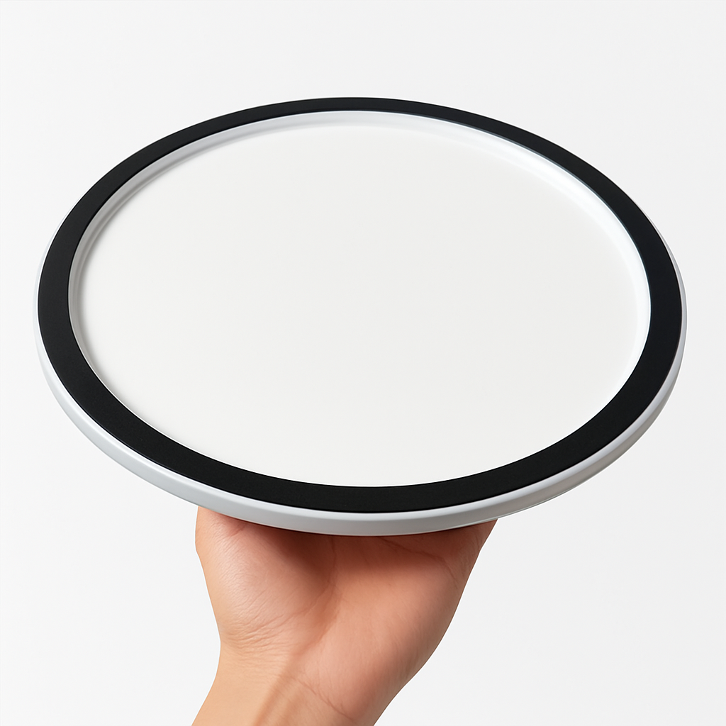 Ultra-slim nordic modern minimalist LED ceiling light - vue 7 sur 22